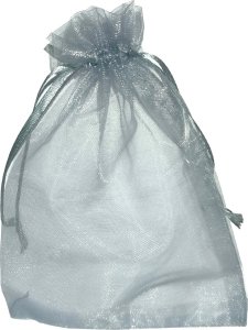 MFP paper Woreczki organzowe srebrne 15x10cm 10szt 2