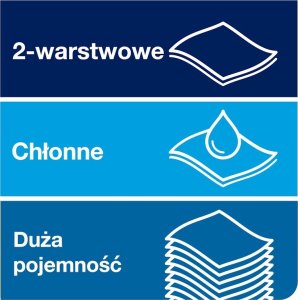 Tork Matic - Papierowy ręcznik w roli, H1, Advanced, odporny na rozdarcia, 2-warstwowy, 6 × 150 m 2