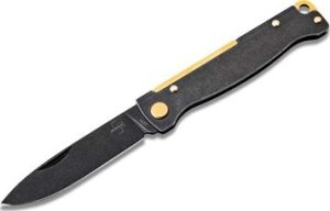 Boker Nóż Boker Plus Atlas Black Stonewash Brass 1