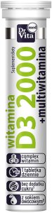 Dr Vita DR VITA_Witamina D3 2000 suplement diety 20 tabletek musujących 1
