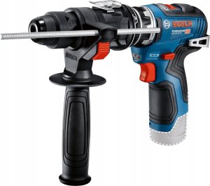 Wiertarko-wkrętarka Bosch Bosch Cordless Drill GSR 12V-35 FC Professional, 12V (blue/black, 2x Li-Ion battery 3.0Ah, with FlexiClick attachments, L-BOXX) 1