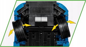 Cobi COBI Skoda Octavia RS - Executive Edition Construction Toy (1:12 Scale) 5