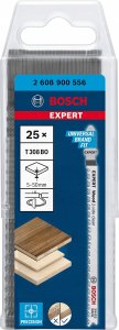 Wyrzynarka Bosch Bosch Expert Jigsaw Blade T 308 BO 'Wood 2-side clean' (25 pieces) 2