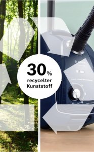 Odkurzacz Bosch Series 4 BGD38BU2, canister vacuum cleaner (dark blue) 2