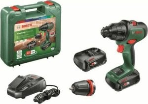 Wiertarka Bosch Bosch cordless combi drill AdvancedImpact 18 (green/black, 2x Li-ion battery 2.5Ah, case, POWER FOR ALL ALLIANCE) 1