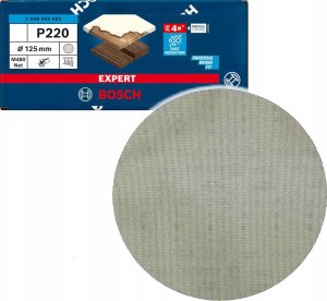 Bosch Bosch Expert M480 mesh structure sanding sheet 125mm, K220 (50 pieces, for eccentric sanders) 1