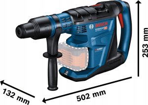 Bosch Bosch cordless hammer drill BITURBO GBH 18V-40 C Professional, 18Volt (blue/black, 2x battery ProCORE18V 5.5Ah, in XL-BOXX) 3