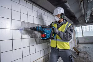 Bosch Bosch cordless hammer drill BITURBO GBH 18V-40 C Professional, 18Volt (blue/black, 2x battery ProCORE18V 5.5Ah, in XL-BOXX) 5