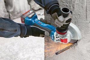 Szlifierka Bosch Bosch X-LOCK cordless angle grinder GWX 18V-10 P Professional solo, 18Volt (blue/black, without battery and charger) 4