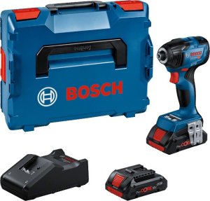 Bosch Bosch cordless impact wrench GDR 18V-210 C Professional, 18Volt (blue/black, 2x Li-Ion battery ProCORE18V 4.0Ah, Bluetooth module, L-BOXX) 1