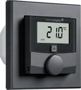 HomeMatic IP Homematic IP wall thermostat with switching output (HmIP-BWTH-A) (anthracite, for brand switch 230V) 2