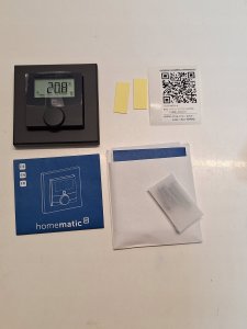 HomeMatic IP Homematic IP wall thermostat with humidity sensor (HmIP-WTH-A) (anthracite) 3