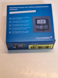 HomeMatic IP Homematic IP wall thermostat with humidity sensor (HmIP-WTH-A) (anthracite) 8