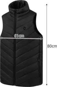 Trizand Kamizelka podgrzewana XL USB Trizand 22128 14