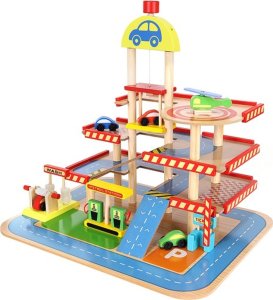 Kruzzel Parking garaż - drewniany 22446 2