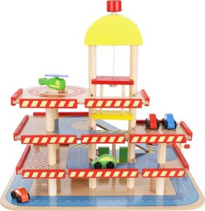 Kruzzel Parking garaż - drewniany 22446 3