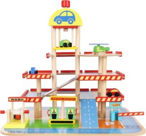 Kruzzel Parking garaż - drewniany 22446 4