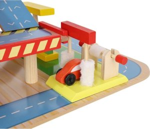 Kruzzel Parking garaż - drewniany 22446 10