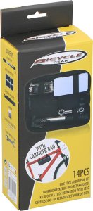 Bicycle Gear ZESTAW NARZĘDZI ROWEROWYCH 14 ELEMENTÓW W ETUI BICYCLE GEAR 28