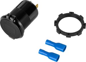 Ładowarka PeiYing Ładowarka samochodowa USB+USB typu C z funkcją Quick Charge, Power Delivery i miernikiem napięcia 63W 2