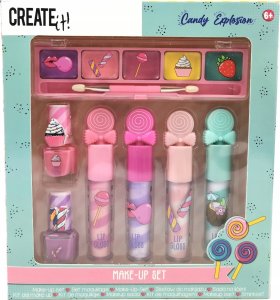 Canenco Słodki zestaw make-up Candy CREATE IT! 1