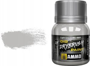 Vallejo Ammo: DIO Drybrush - Light Grey 1