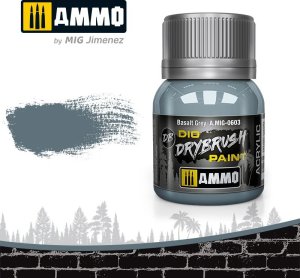 Vallejo Ammo: DIO Drybrush - Basalt Grey 1