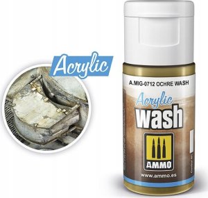 Vallejo Ammo: Acrylic Wash - Ochre Wash 1