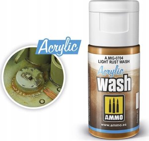 Vallejo Ammo: Acrylic Wash - Light Rust Wash 1