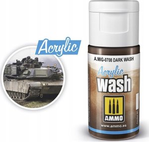 Vallejo Ammo: Acrylic Wash - Dark Wash 1