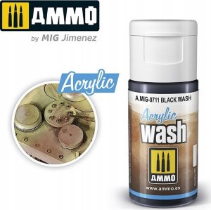 Vallejo Ammo: Acrylic Wash - Black Wash 1