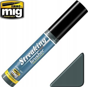 Vallejo Ammo: Streaking Brusher - Warm Dirty Grey 1