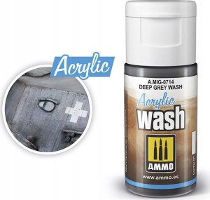 Vallejo Ammo: Acrylic Wash - Deep Grey Wash 1