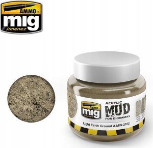 Vallejo Ammo: Acrylic Mud for Dioramas - Light Earth Ground (250 ml) 1