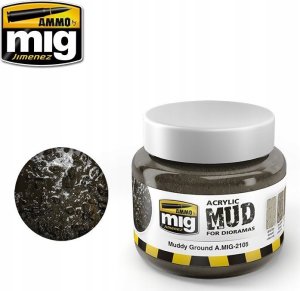 Vallejo Ammo: Acrylic Mud for Dioramas - Muddy Ground (250 ml) 1