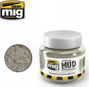 Vallejo Ammo: Acrylic Mud for Dioramas - Dry Earth Ground (250 ml) 1