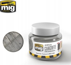 Vallejo Ammo: Acrylic Mud for Dioramas - Concrete Texture (250 ml) 1