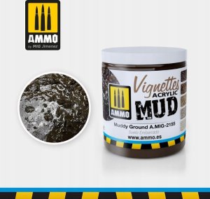 Vallejo Ammo: Acrylic Mud - Vignettes - Muddy Ground (100 ml) 1