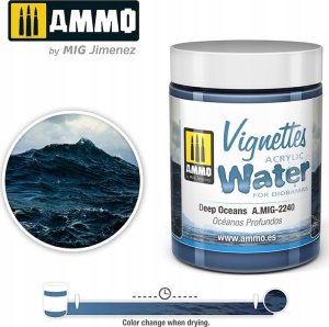 Vallejo Ammo: Acrylic Water - Vignettes - Deep Oceans (100 ml) 1