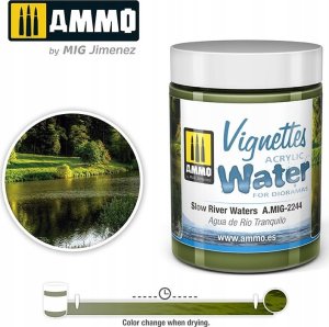 Vallejo Ammo: Acrylic Water - Vignettes - Slow River Waters (100 ml) 1