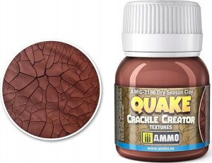 Vallejo Ammo: Quake Crackle Creator Textures - Dry Season Clay (40 ml) 1