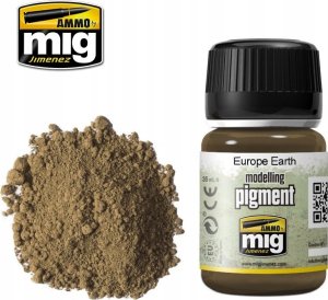 Vallejo Ammo: Modelling Pigment - Europe Earth (35 ml) 1