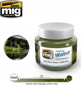 Vallejo Ammo: Acrylic Water - Slow River Waters (250 ml) 1