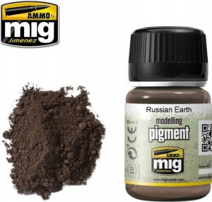 Vallejo Ammo: Modelling Pigment - Russian Earth (35 ml) 1