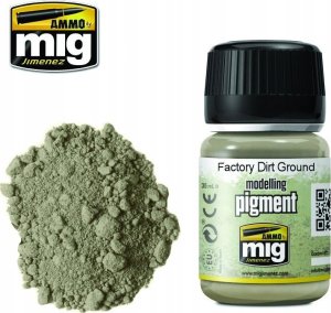 Vallejo Ammo: Modelling Pigment - Factory Dirt Ground (35 ml) 1