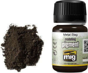 Vallejo Ammo: Modelling Pigment - Metal Slag (35 ml) 1