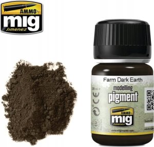 Vallejo Ammo: Modelling Pigment - Farm Dark Earth (35 ml) 1