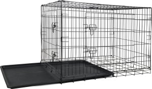Funfit Wielofunkcyjna metalowa klatka - kojec dla psa, kota i innych zwierząt XXL 6