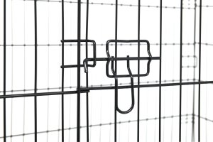 Funfit Wielofunkcyjna metalowa klatka - kojec dla psa, kota i innych zwierząt XXL 7