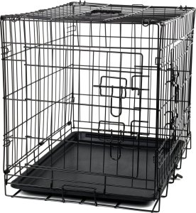Funfit Wielofunkcyjna metalowa klatka - kojec dla psa, kota i innych zwierząt M/L 5